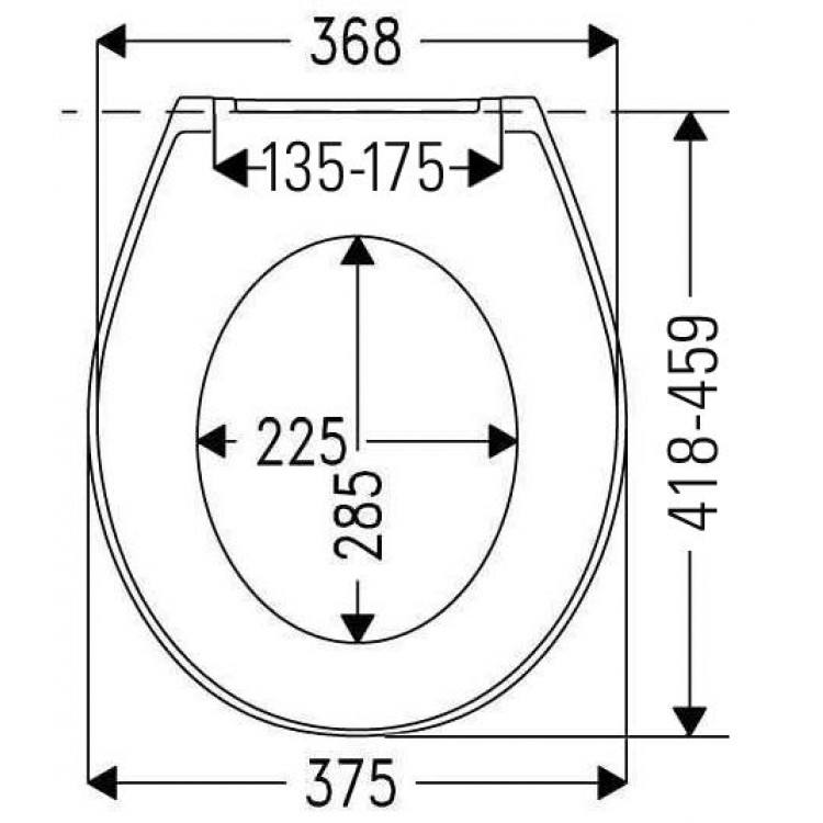 Tualetes poda vāks Cedo Bahama Beach