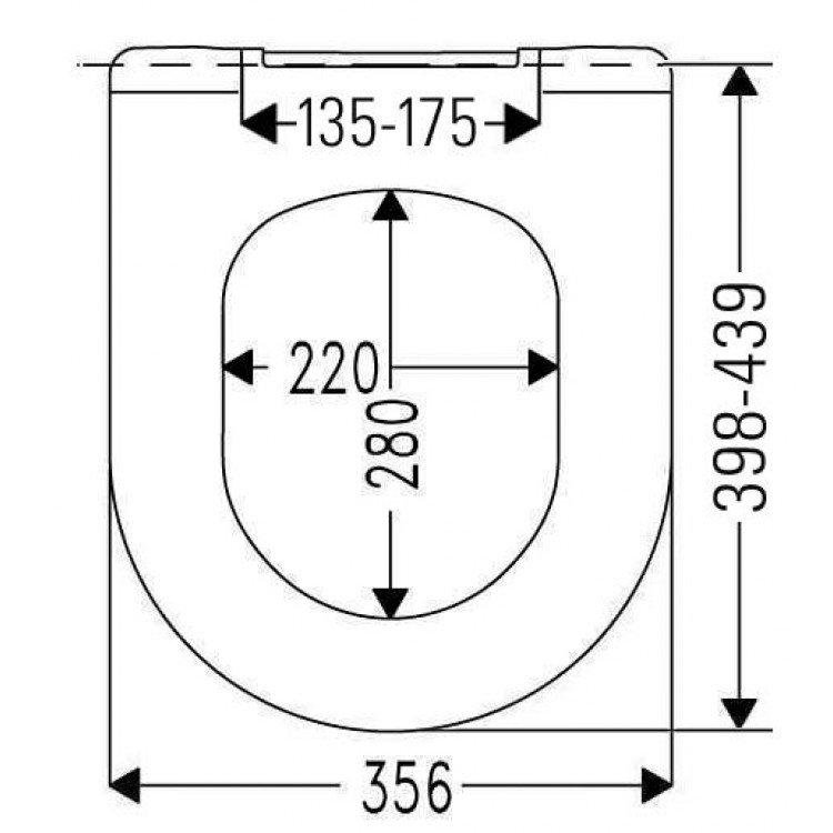 Tualetes poda vāks Cedo Lido Beach
