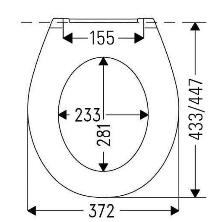 Tualetes poda vāks Cedo Rainbow Beach