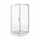 Dušas stūris kvadrātveida Cersanit ARTECO PIVOT ar paliktni TAKO 90x90 cm