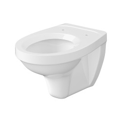 Tualetes pods piekaramais Mito by Cersanit Delfi bez vāka, balts