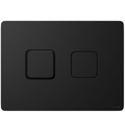 Noskalošanas taustiņš Cersanit Accento Aquare, matēti melna