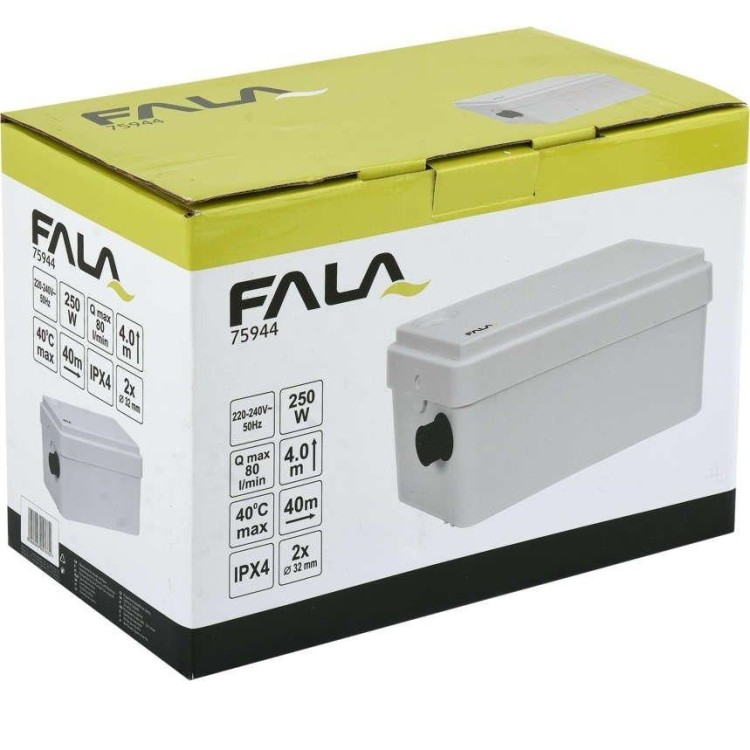 Kanalizācijas sūknis dušai un izlietnei, 250W, 697170