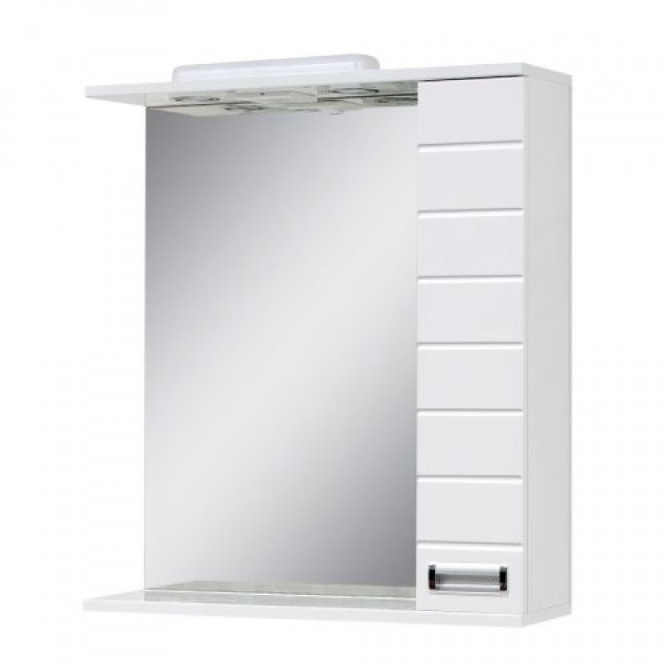 Vannas istabas skapītis ar spoguli Van Mebles Bostons 65cm