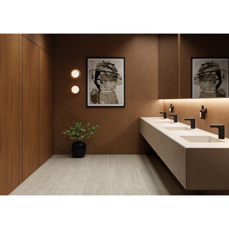 Bezkontakta izlietnes maisītājs Damixa CORE 6V, matēts melns, 590226100