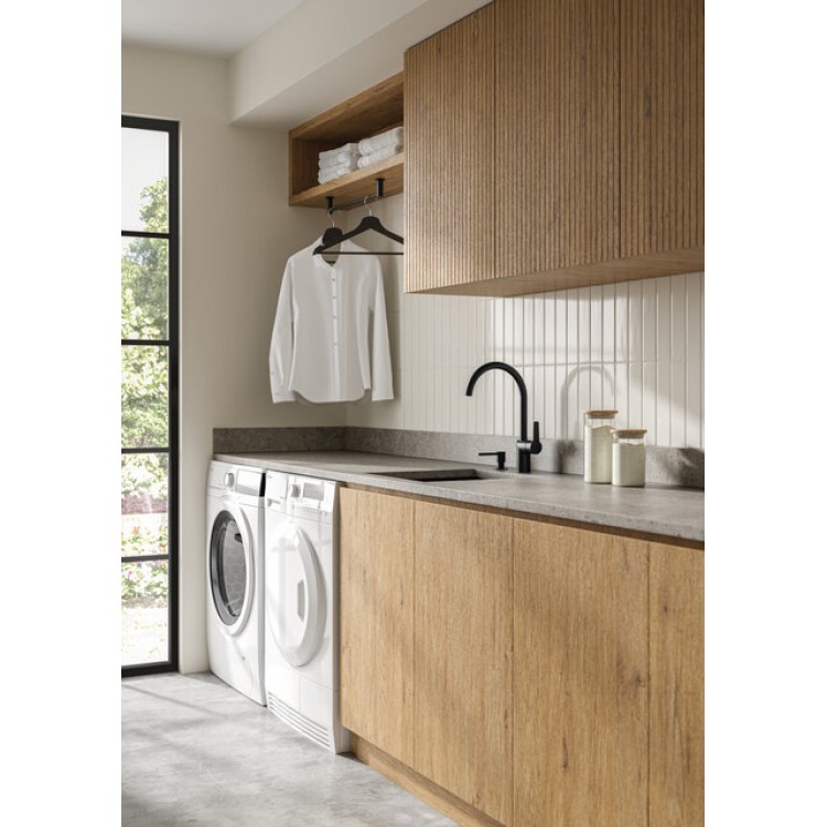 Virtuves izlietnes maisītājs Damixa CORE, matēts melns