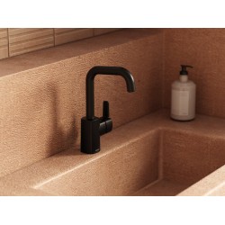 Izlietnes maisītājs Damixa Pine, 176306100, matēts melns