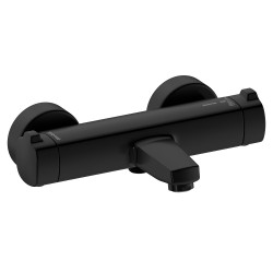 Vannas un dušas termostata maisītājs Damixa Pine, matēts melns