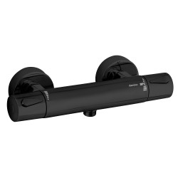 Dušas termostata maisītājs Damixa Silhouet, matēts melns