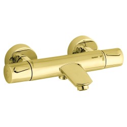 Vannas un dušas termostata maisītājs Damixa Silhouet, pulēts misiņš