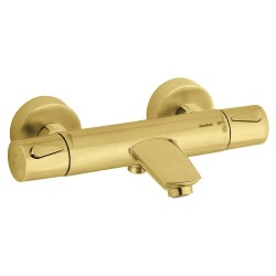 Vannas un dušas termostata maisītājs Damixa Silhouet, matēts misiņš