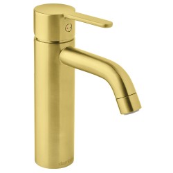 Izlietnes maisītājs Damixa Silhouet Medium, matēts misiņš