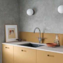 Virtuves izlietnes maisītājs Damixa VENUS, hroms