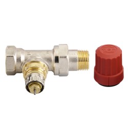 Termostata vārsts 1/2 Danfoss RA-N-DN15, Taisns