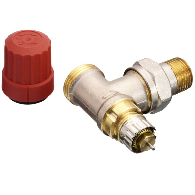 Termostata vārsts 1/2-G3/4 Danfoss RA-N-DN15, leņķa