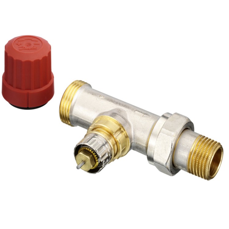Termostata vārsts 1/2-G3/4 Danfoss RA-N-DN15, Taisns