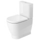 Tualetes pods Duravit D-Code Rimless ar Soft Close vāku