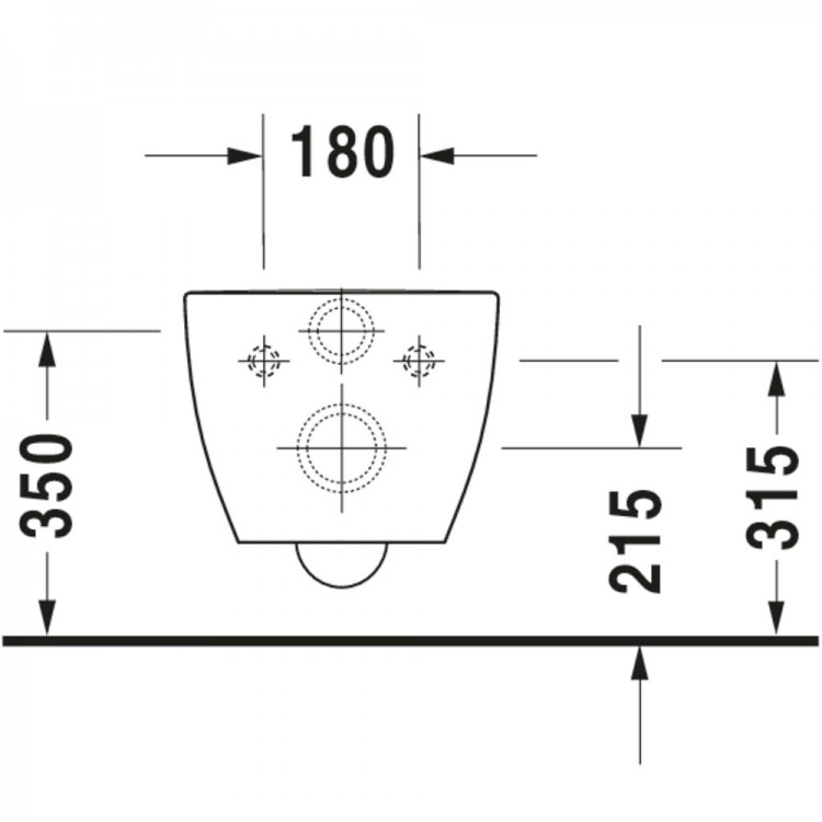Tualetes pods piekaramais Duravit Happy D.2 ar Soft Close vāku, antracīts 2222098900/0064591300