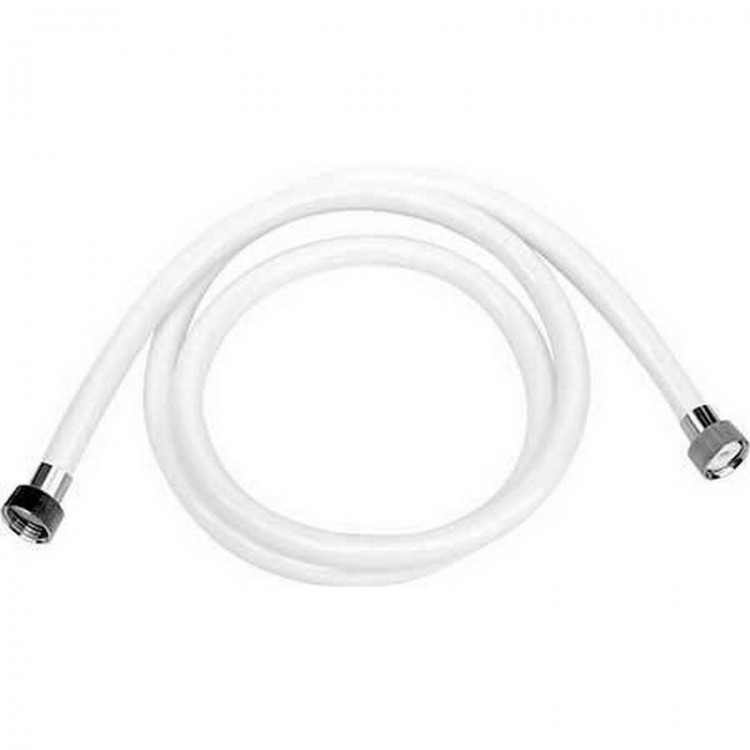 Dušas šļūtene Duschy 1.5m, balta 207-10