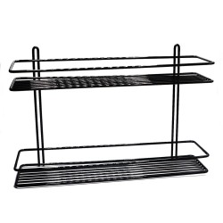 Plaukts divdaļīgs Duschy metāla 40x11х28 cm, 562-20