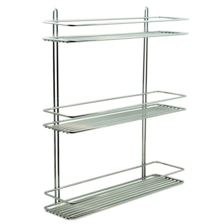 Plaukts trīsdaļīgs taisnstūra Duschy 40x11x47 cm, 563-92