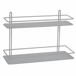 Plaukts divdaļīgs Duschy metāla 40x11х36 cm, 582-19