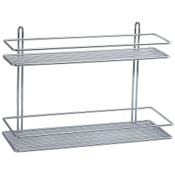 Plaukts divdaļīgs Duschy metāla 40x11х36 cm, 582-92