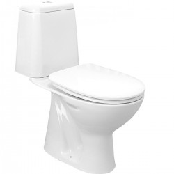 Tualetes pods ECE RIGA ar vertikālu izplūdi, ar vāku