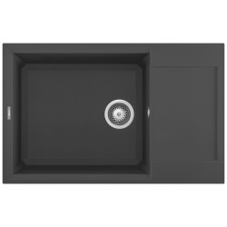 Virtuves izlietne Elleci Easy-310 79x50cm, grafīts