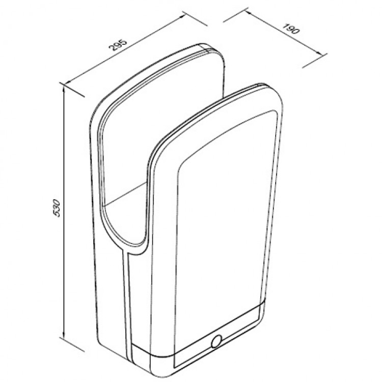 Roku žāvētajs Faneco 2000W ORKAN DA2000PRW
