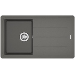 Virtuves izlietne FRANKE BASIS 86x50 cm, BFG 611-86, pelēka