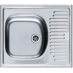 Virtuves izlietne FRANKE Eurostar 58x51 cm, ETN 611-58 ar ventili