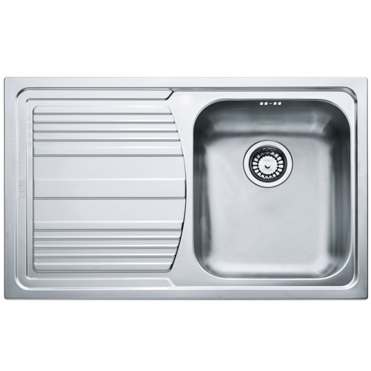 Virtuves izlietne FRANKE Logica Line 79x50 cm, LLX 611, labā puse