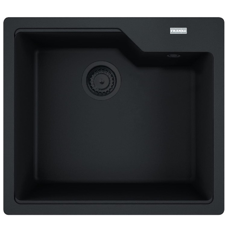 Virtuves izlietne FRANKE URBAN 56x50 cm, UBG 610-56, melns matēts