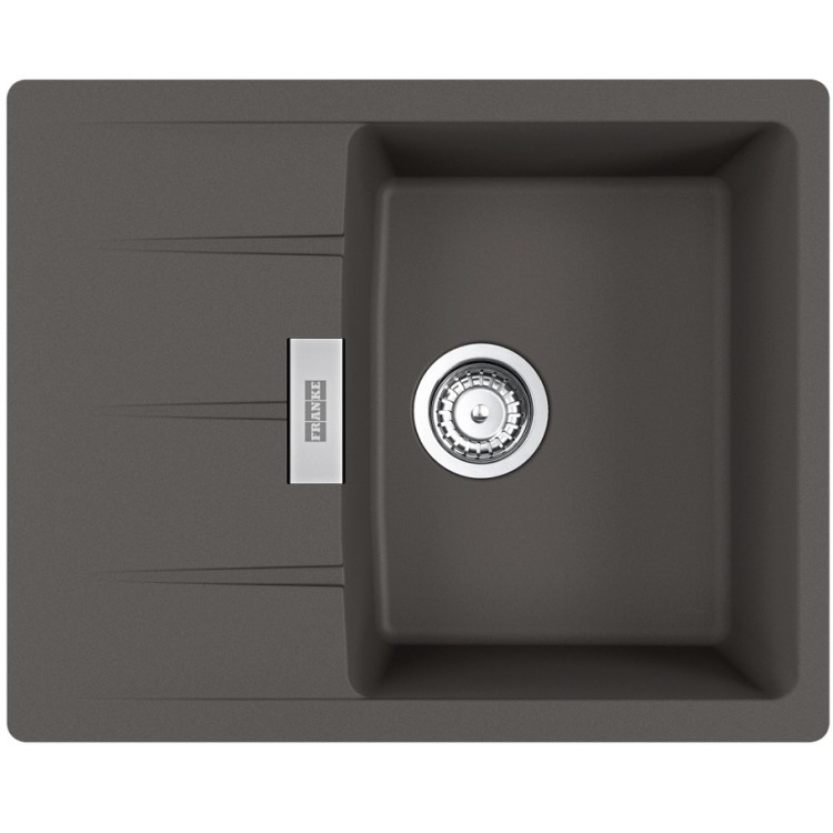 Virtuves izlietne FRANKE CENTRO 62x50 cm, CNG 611-62, steingrau