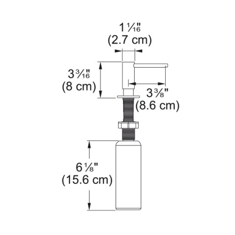 Franke ATLAS Dozators, 112.0717.102
