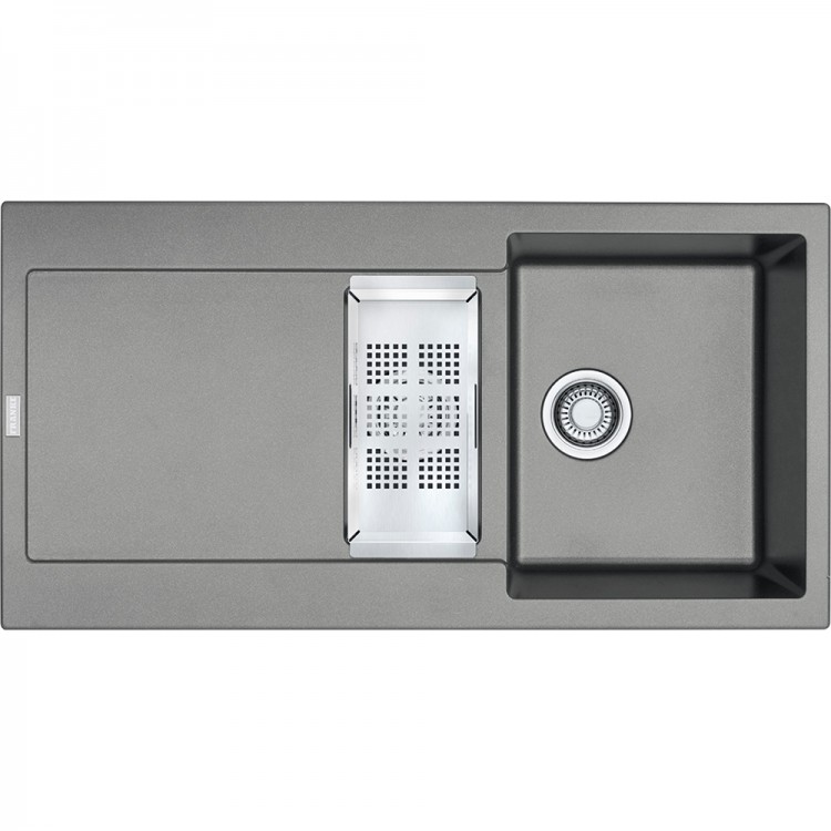Virtuves izlietne FRANKE MARIS 97x50cm, MRG 651, pelēka, 114.0055.819