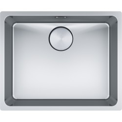 Virtuves izlietne FRANKE Pabūvējamā MYTHOS 54x44 cm ar PushKnob ventili, MYX 110-50