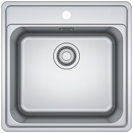 Virtuves izlietne FRANKE BELL 51x51 cm, BCX 610-51 ar ventili