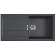 Virtuves izlietne FRANKE Tectonite SIRIUS 100x51 cm, S2D 611-100, carbon