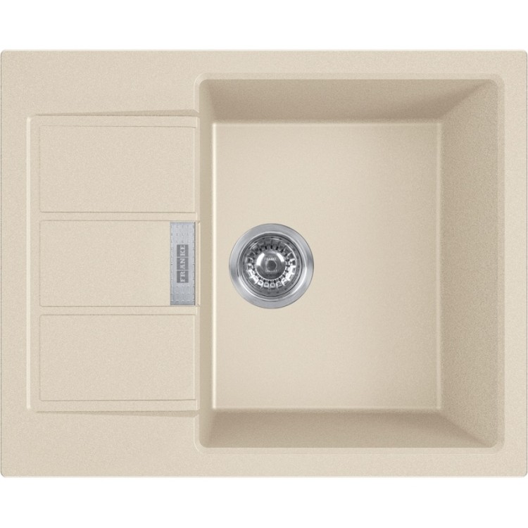 Virtuves izlietne FRANKE Tectonite SIRIUS 62x50 cm, S2D 611-62, bēšīgs