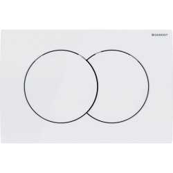 Iebūvējamais rāmis tualetes podam Geberit Duofix Delta ar baltu Delta01 pogu