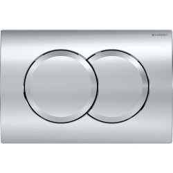 Iebūvējamais rāmis tualetes podam Geberit Duofix Delta ar hromētu Delta01 pogu