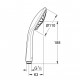 Rokas duša GROHE Euphoria 110 Massage, 3 režīmi, 27239000
