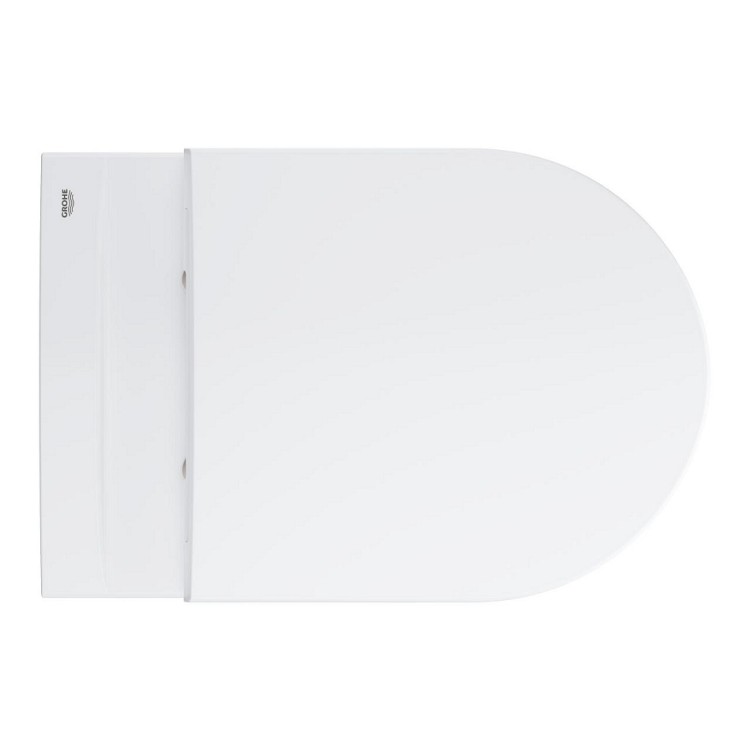 Tualetes pods piekaramais Grohe BauCeramic Rimless ar Soft Close vāku