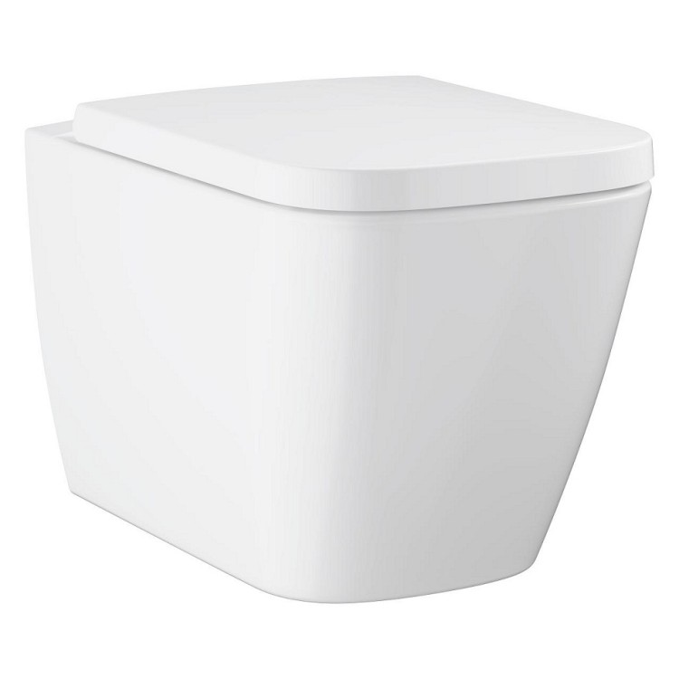 Tualetes pods Grohe BauEdge Rimless WC ar vāku, 106740SH00