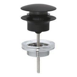 Sifona izplūde Grohe Push-open, Phantom black