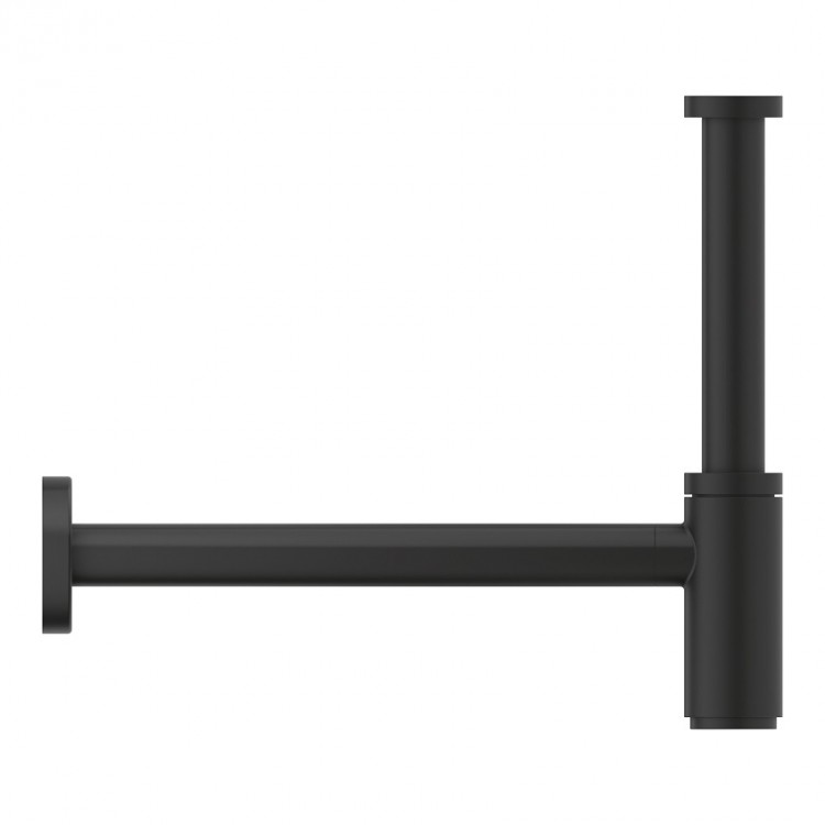 Izlietnes sifons glāze bez izplūdes Grohe 1 1/4x32, phantom black
