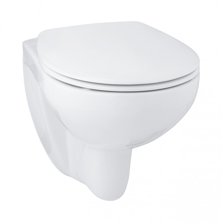 Komplekts Grohe BauCeramic Rimless WC+rāmis Rapid SL+poga Cosmo, 395896000