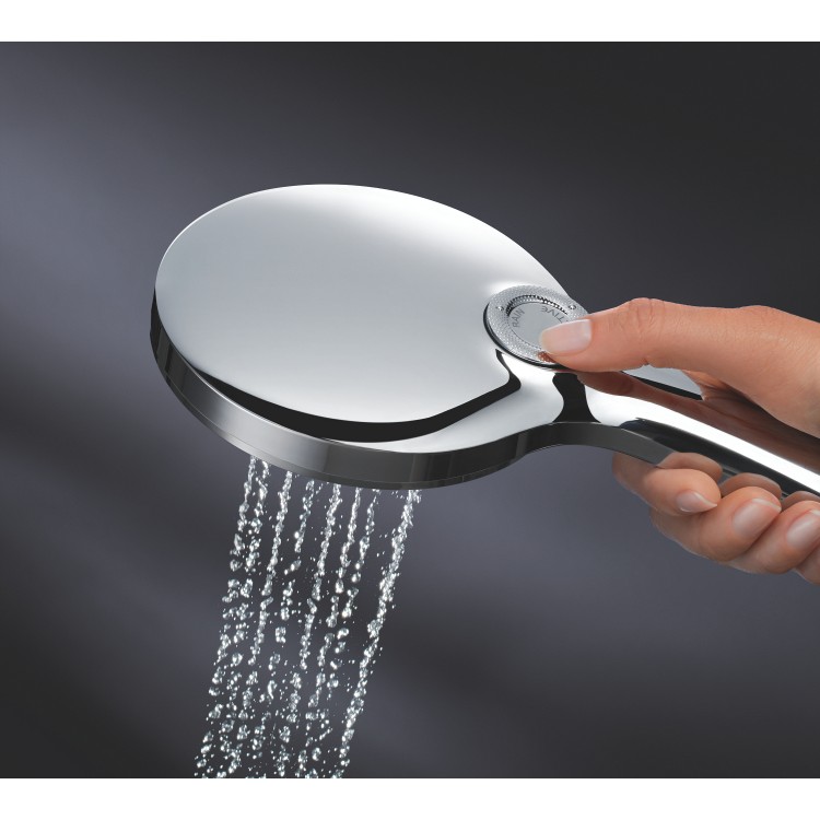 Rokas duša Grohe Rainshower SmartActive 130, 3 režīmi, cool sunrise